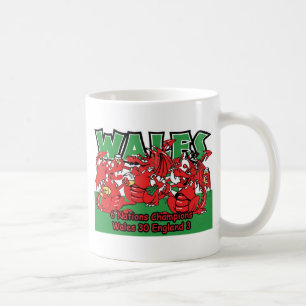 Welsh Six Nation Rugby Champions, W 30-3 E Koffiemok