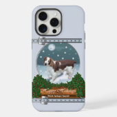 Welsh Springer Espagne Bleu Noël (Verso)