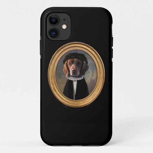 Welsh Springer Spaniël Renaissance Schilderij Hond Case-Mate iPhone Case (Achterkant)