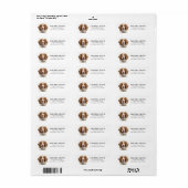 Welsh Springer Spaniel Retouradreslabels Etiket (Full Sheet)