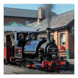 WELSH STEAM TRAINS PERFECT POSTER