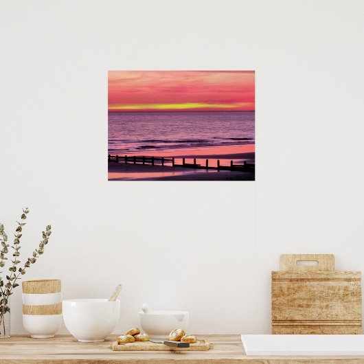 WELSH SUNSET POSTER (Keuken)