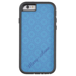 Welsh Tapestry Pattern, Blue iPhone 6 Xtreme Hoesj iPhone 13 Hoesje