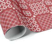 Welsh Tapestry Pattern Carthen Wrapping Paper Cadeaupapier (Rol Hoek)