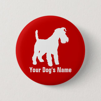 Welsh Terrier シ ュ ウ ェ テ リ ル Ronde Button 5,7 Cm