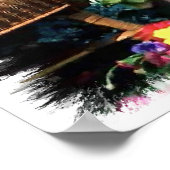 Welsh Terrier Art Print (Hoek)