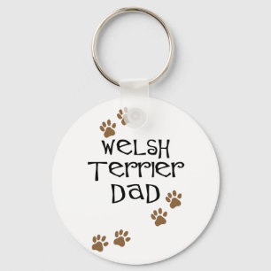Welsh Terrier Dad for Welsh Terrier Dog Dads Sleutelhanger