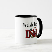 Welsh Terrier Dad Mug (Devant droit)