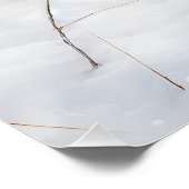 Welsh Terrier Laat het sneeuwen Kerstmis Perfect Poster (Hoek)