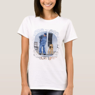 Welsh Terrier op de veranda T-shirt