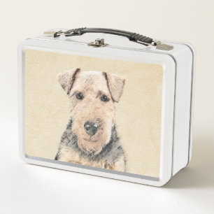 Welsh Terrier Painting - Cute Original Dog Art