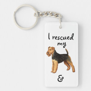 Welsh Terrier Rescue Sleutelhanger