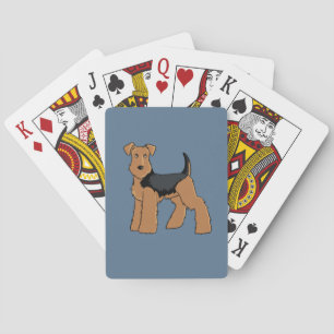 Welsh Terrier-speelkaarten Pokerkaarten