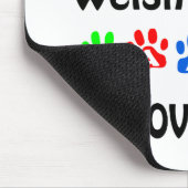 Welsh Terrier Wandelingen Ontwerp Muismat (Hoek)