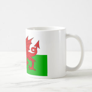 Welsh / Wales Flag - Cymru High Quality Afbeelding Koffiemok