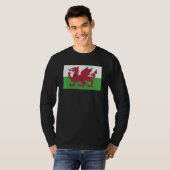 Welsh Wales Flag Pride Welsh Flag T-shirt (Voorkant volledig)