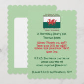 Welsh Whiskey verjaardagsfeestje Kaart (Voorkant / Achterkant)