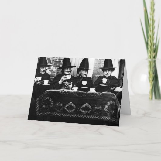 Welsh Witches - Tea Party Kaart (Voorkant)