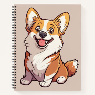 Welshe Corgi hond Mok Notitieboek