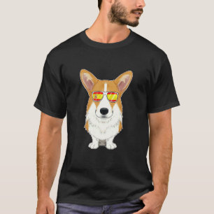 Welshe Corgi I Spanje Zonnebril I Spaanse Vlag 1 T-shirt