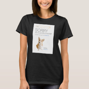 Welshe Corgi Online Winkel Ecommerce Verkoper 404 T-shirt