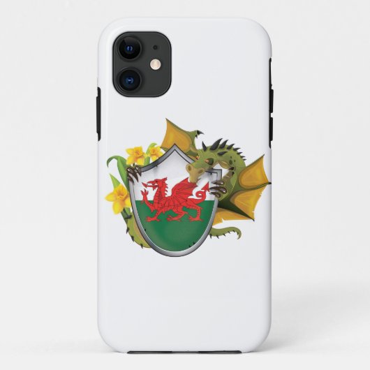 Welshe Drakenvlag Case-Mate iPhone Case (Achterkant)