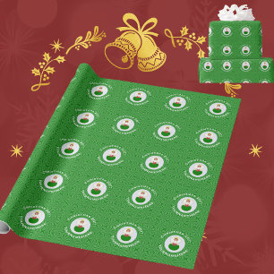 Welshe engel kerst vlag cadeaupapier