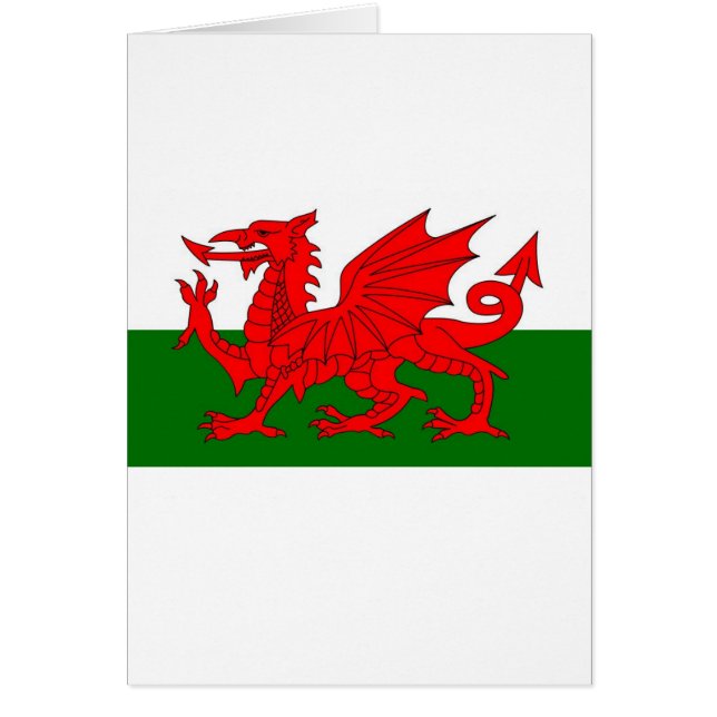 welshe vlag (Voorkant)