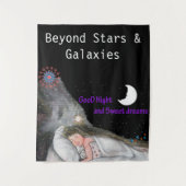 Welterusten en zoete droom wandkleed (Voorkant)