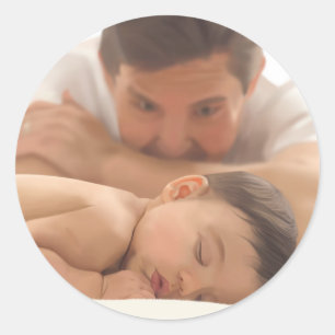 Welterusten Prinses Ronde Sticker