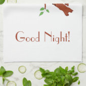 Welterusten! Theedoek (Gevouwen)