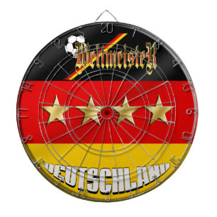 Weltmeister Deutschland Duitsland World Champions Dartbord