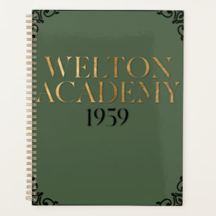 WELTON ACADEMY - DARK ACADEMIA