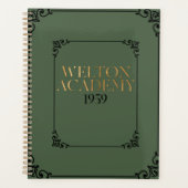 WELTON ACADEMY - PLANNER DE L'ACADÉMIE SOMBRE (Devant)