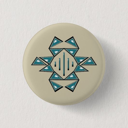 Welvaart-Button Ronde Button 3,2 Cm (Voorkant)