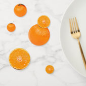 Welvaart oranje vruchten Nieuwjaar Confetti (Groep)