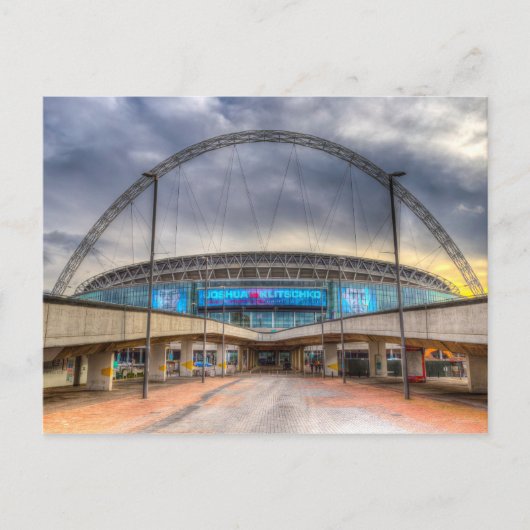 Wembley Stadium London Briefkaart (Voorkant)