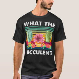 Wemens wat de Planten van de vruchtbare cactus zij T-shirt
