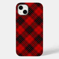 Wemyss tartan red black plaid