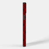 Wemyss tartan red black plaid Case-Mate iPhone case (Achterkant / Rechts)