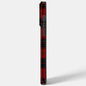 Wemyss tartan red black plaid Case-Mate iPhone case (Achterkant / Links)