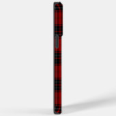 Wemyss tartan red black plaid Case-Mate iPhone case (Achterkant / Rechts)