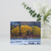 Wenatchee Dam Briefkaart (Staand voorkant)