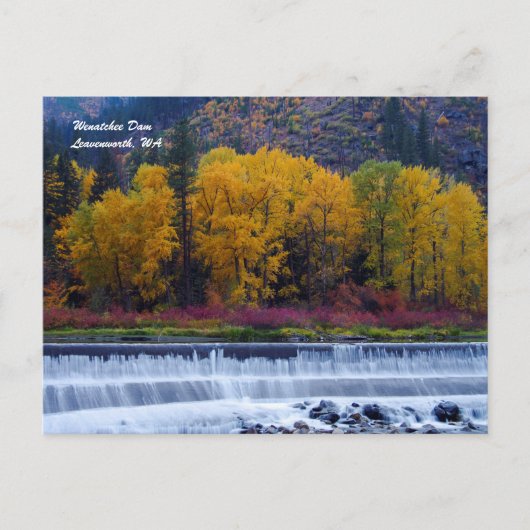 Wenatchee Dam Briefkaart (Voorkant)