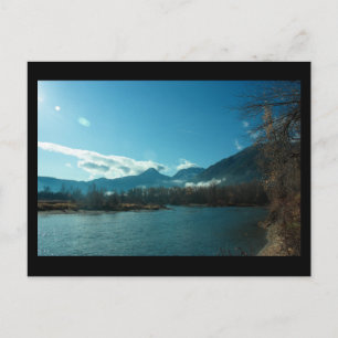 Wenatchee River, Leavenworth WA Mini Print Briefkaart