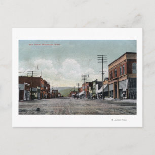Wenatchee, WashingtonView of Main Street Briefkaart