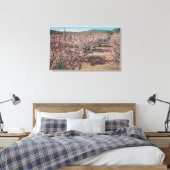 Wenatchee, WAView of Apple Trees in Blossom Canvas Afdruk (Insitu (Slaapkamer))