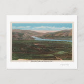Wenatchee, WAView of Valley & Columbia River Briefkaart (Voorkant)