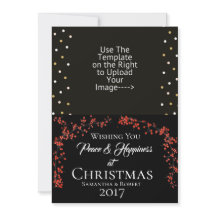 Wend u vrede en geluk met Kerstmis -