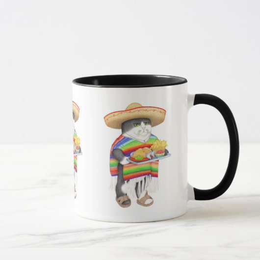 WENDELITO Black Combo Mug (Droite)